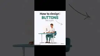How to design BUTTONS like a pro. #programming #coding #buttons #frontenddevelopment #html #css