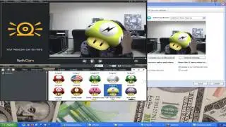 SplitCam Webcam Effect Video Fungus mask 7