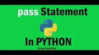 Understanding the Null Operation: The pass Statement in Programming. # 10