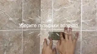 Инструкция по установке угловой полки в ванную