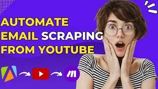 How to Extract Emails from YouTube FAST with Apify and Make.com