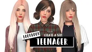 The Sims 4 : Create a Sim // Teenager Lookbook //