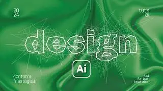 Come creare un effetto tipografico distorto con Illustrator