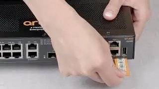 Unboxing HPE Aruba Networking CX6200F 12-Port PoE Switch (R8Q72A)