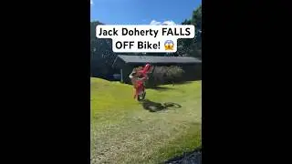 Jack Doherty FALLS OFF Bike! 😱 