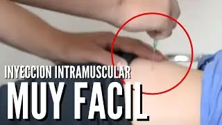 ✅COMO PONER UNA INYECCIÓN INTRAMUSCULAR EN EL GLUTEO [Sin dolor]😱