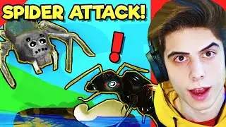 I made a castle but spiders attacked! ant life V2 as Black Carpenter Ants  Spider