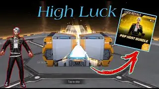 Free Fire New Gold Royale 😱 Pop Host Bundle 🔥 Garena Free Fire ✔️ High luck Gold Royale
