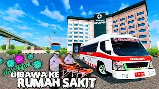Bussid Short Film |Pak Mulyono Driver Bussid Dibawa Kerumah Sakit|Part2