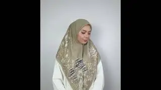 ARISSA ARIANA BAWAL PRINTED COTTON VOILE TERBARU.#hijab #fashion #tutorial #tudungviral #viral