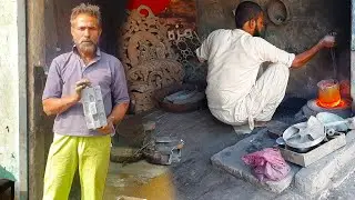 ALUMINUM CASTING A BRICK FOR SECURITY WALL USING SAND MOLD