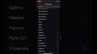iOS Fonts Overview