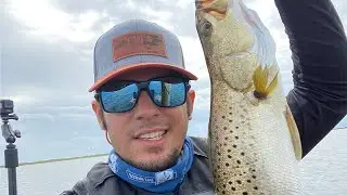 Catching Trophy Speckled Trout From a Hobie Kayak