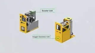 For Small & Medium sized hospital, Oxygen Generator