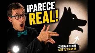SOMBRAS CHINAS FÁCILES para niños | 🐶 El PERRO  | Figuras de animales