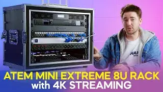 Upscaled 4K Live Streaming ATEM Mini Extreme Flight Case
