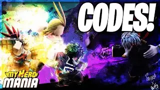 *NEW* WORKING My Hero Mania Codes (September 2021)