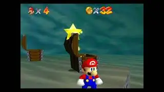 Jolly Roger Bay - Treasure in The Ocean Cave | Super Mario 64 | Walkthrough