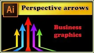 ⬆️⬆️⬆️ Perspective arrows - Adobe Illustrator tutorial
