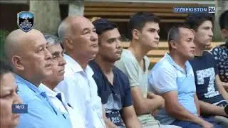 IIBB boshlig'i M.Ulug'bek tuman aholisi bilan ochiq muloqot o'tkazdi