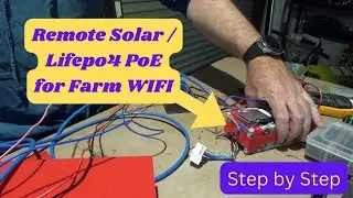 Creating a Remote 24v PoE battery for Rural Wifi