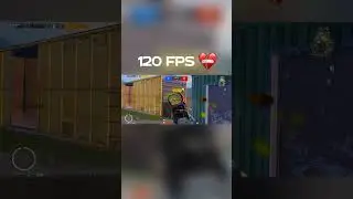 40 FPS 💔 VS 120FPS ☠ THIS WILL BE UNFAIR!! 💔 #shorts #ytshorts #pubg #tdm  #pubgmobile #tdmaccuracy