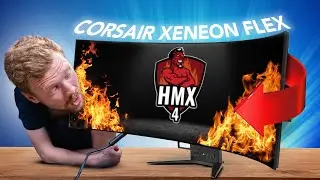 Biegbarer Monitor - Funktioniert das? Corsair Xeneon Flex im Hands-on