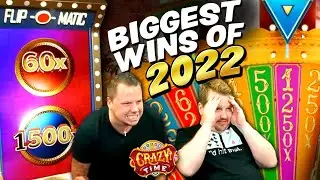 Top 10 Biggest Wins 🔥 CRAZY TIME 2022🔥