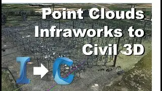 Infraworks Point Cloud Extraction to Civil 3D - Part 3