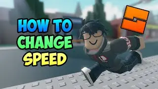 How to Change Speed (ROBLOX STUDIO)