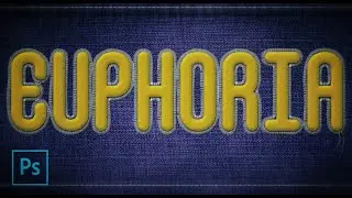 Embroidery Text Effect | Photoshop [With ACTION FOR DOWNLOAD and How to Use It!]