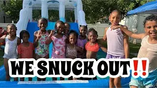 LAB KIDZ SNEAK OUT TO A POOL PARTY 😱👙 