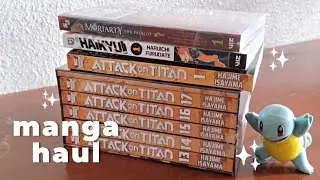 manga haul + manga collection | attack on titan, haikyuu, moriarty the patriot | PH 🇵🇭 fully booked