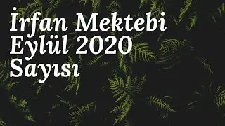İrfan Mektebi Dergi Eylül