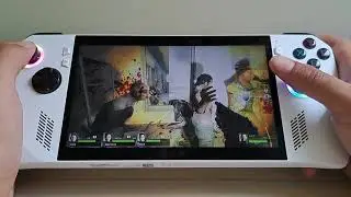 Asus ROG Ally / Left 4 Dead 2 Gameplay