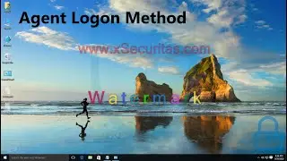 Screen watermark - Agent Logon Method