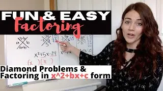 Diamond Problems | The FUN Way To Practice Factoring Quadratics