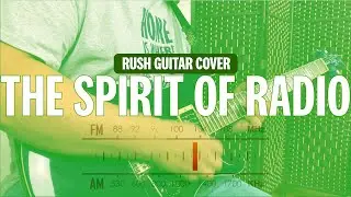 The Spirit of Radio - Rush Guitar Cover (100% GarageBand Effects)