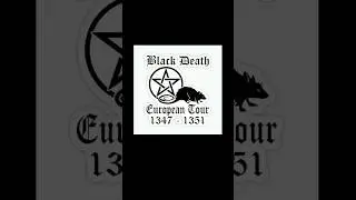 The BLACK DEATH's short history. #weird #fact #historical