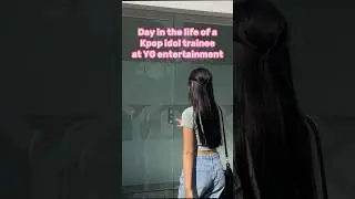 kpop idol trainee at YG Entertainment