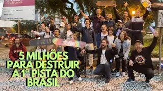 Vão Destruir a 1ª Pista de Skate do Brasil