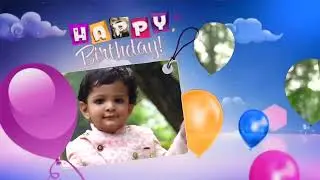 Birthday Invitation SR- 58| Birthday Invitation | SR Visual Magics | India |