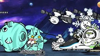 Battle Cats - Blue Impact - Puffer Planet (Merciless)