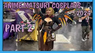 Anime Matsuri 2024 EPIC COSPLAYS!!! PART 2 #anime #animematsuri #AM2024