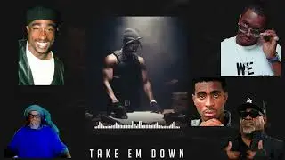 TUPAC - TAKE EM DOWN KEEFEE D & P DIDDY DISS (REACTION) PAC BEEN WATCHING! NOW HE SPEAKS OUT.#like