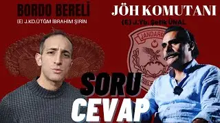 (E) J.Yb. Şefik ÜNAL Komutanımız ile SORU - CEVAP yaptık....