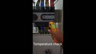 Check Temperature electrical panel , Change Over and bus bar.