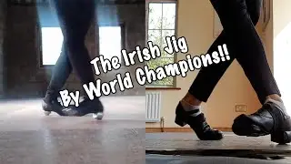 Irish Dancing Jig with World Champions! Ronan Kelly & David Geaney!