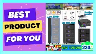 LiFePO4 Battery 48V 230Ah 200Ah 100Ah  51.2V 12KWh 100%