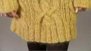 #16 Cabled Tunic, Vogue Knitting Winter 2008/09